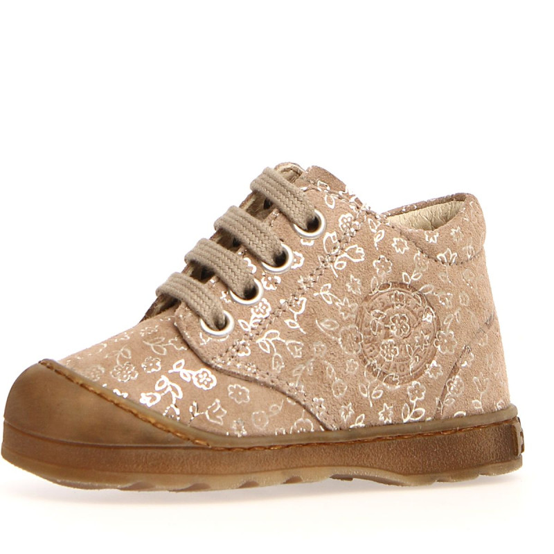 Falcotto Falcotto Labloom Zip Taupe Motifs Dorés