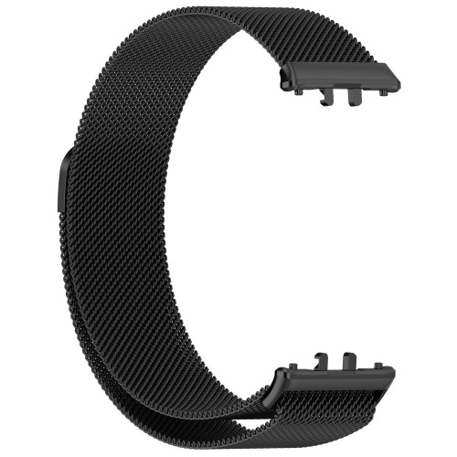 Samsung Galaxy Watch Fit3 (40mm) Milanese Armband mit Magnet-Verschluss - Schwarz