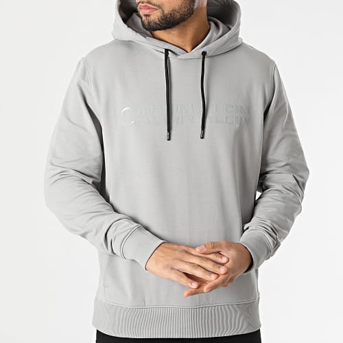 Sweat Capuche Matt Shine Split Logo 8283 Gris