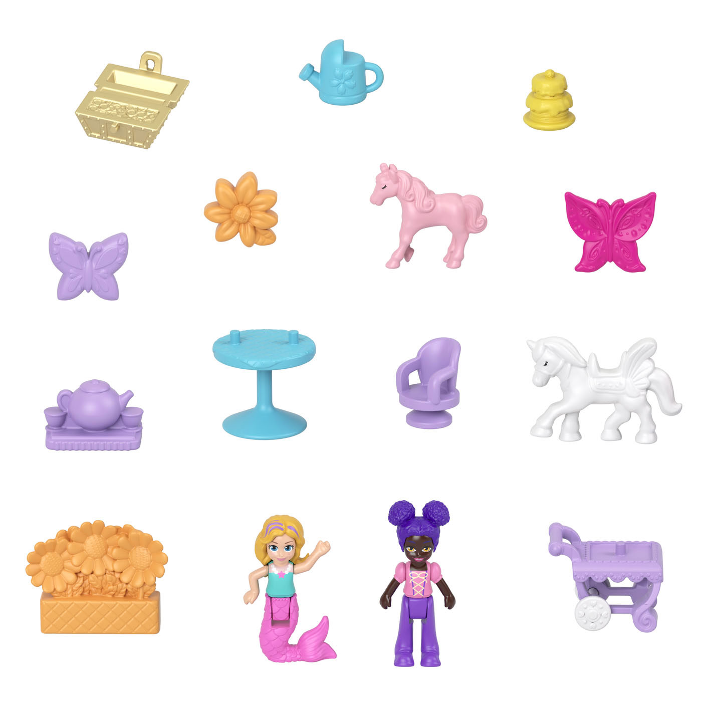 Polly Pocket Unicorn Tea Party