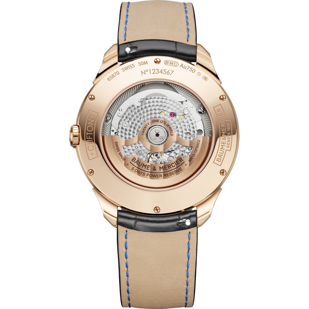 Baume et Mercier Clifton Baumatic Gold 10583 Ewiger Kalender