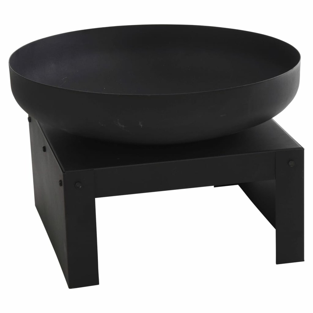 Bol à feu sur support 50 cm noir