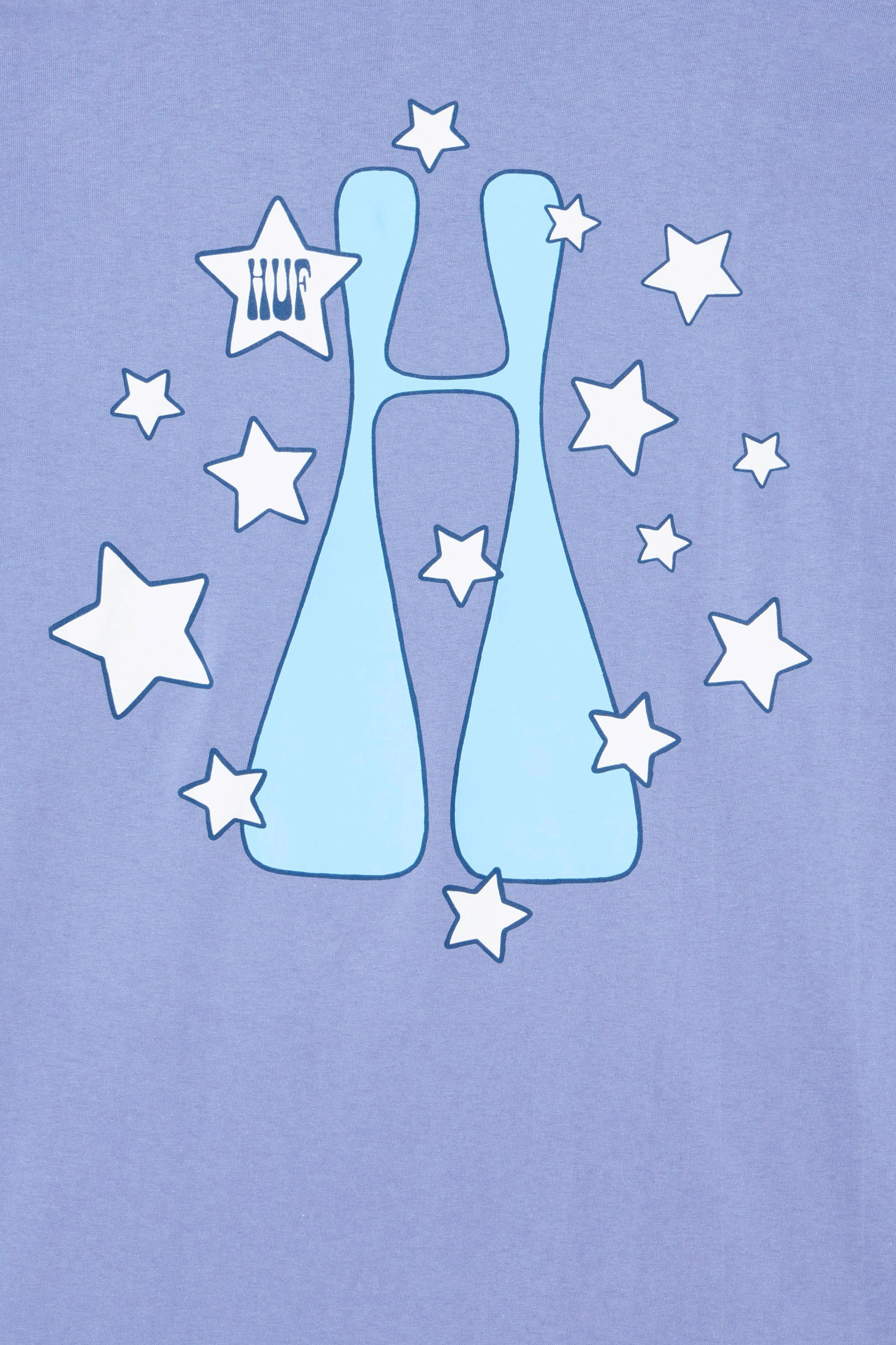 HUF T-shirt H STARDUST SS VINTAGE Violet