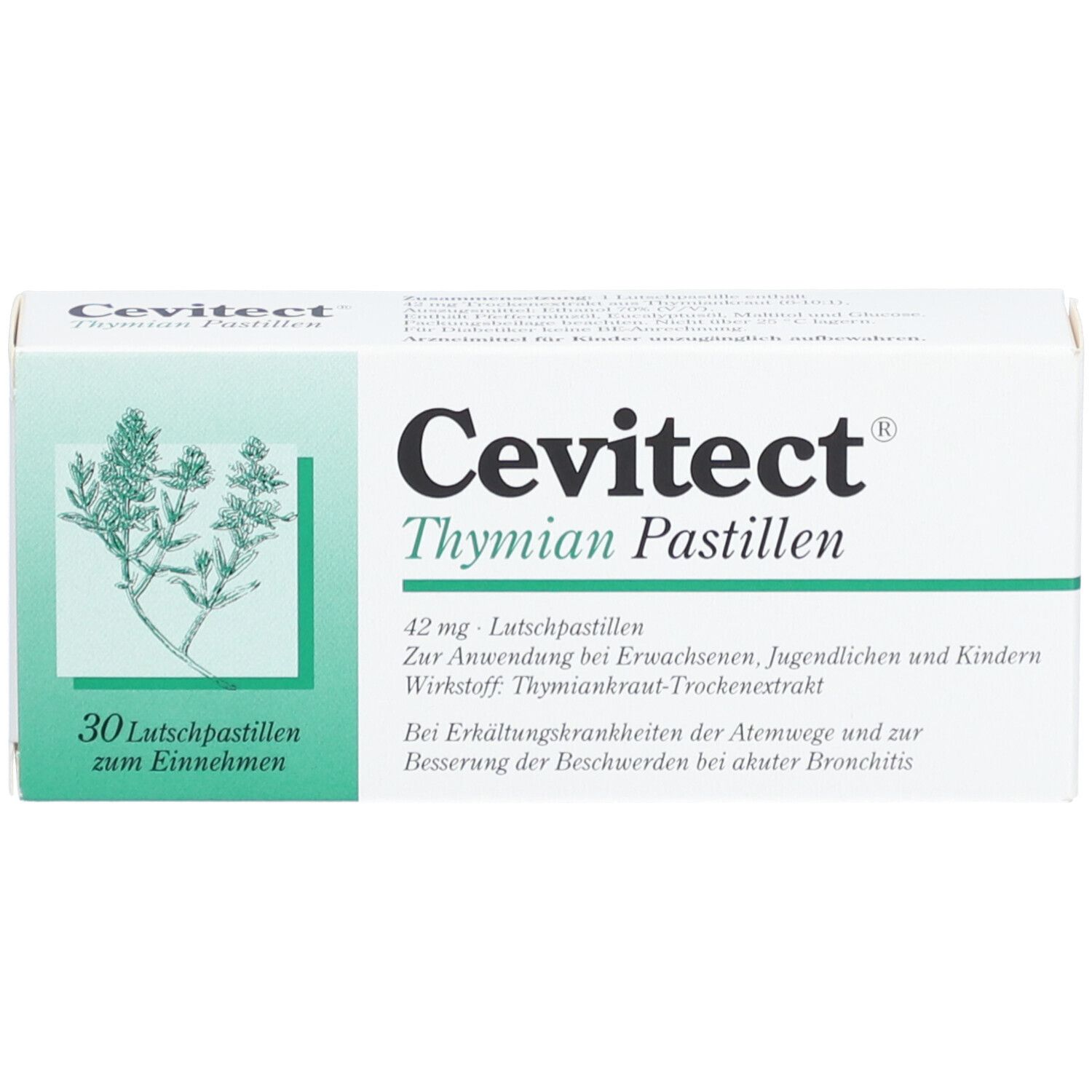 Cevitect® Thymian Pastillen