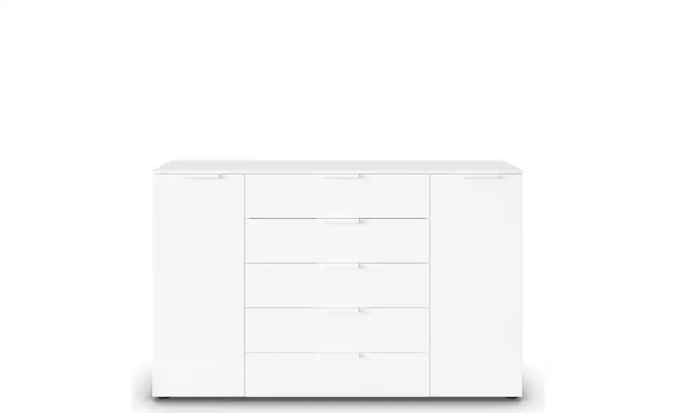 Sideboard Weiß Front: Dekor, Oberboden: Dekor 160 cm Weiß