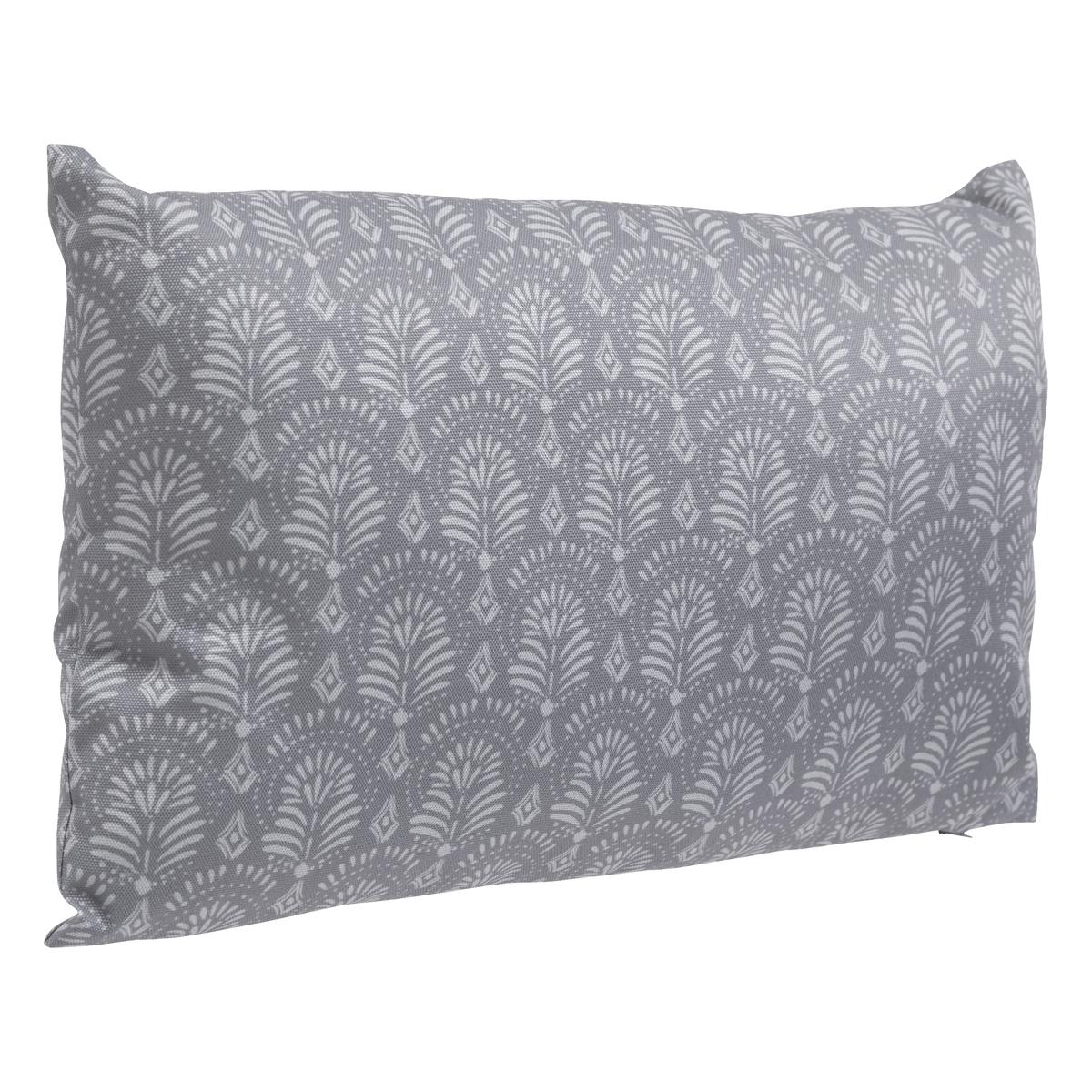 COUSSIN ADIYA 50X30CM MOTIF ARDOISE
