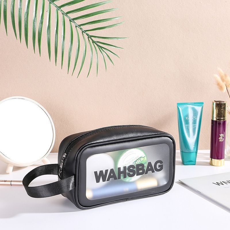 Evorest Bags - Transparante reistoilettas met belettering