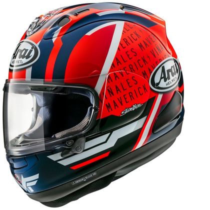 Casque Arai RX-7V EVO - MAVERICK 2023 - Blanc