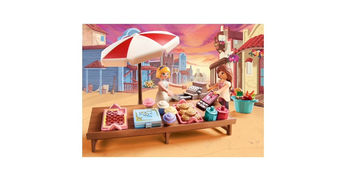 PLAYMOBILSpirit - Miradero snoepwinkel Constructiespeelgoed  (70696)