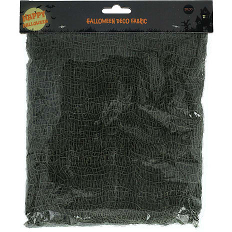 Halloween dekorationsstof 76x183 cm - flere varianter - assorteret
