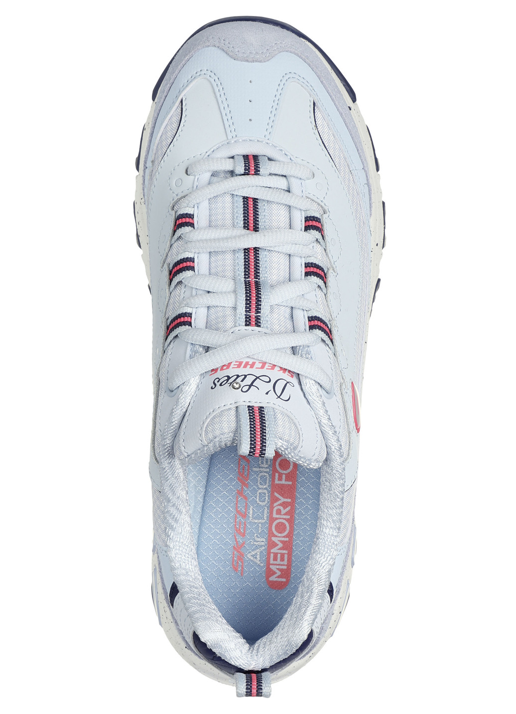SKECHERS Schnür-Sneaker mit Veloursleder-Besätzen