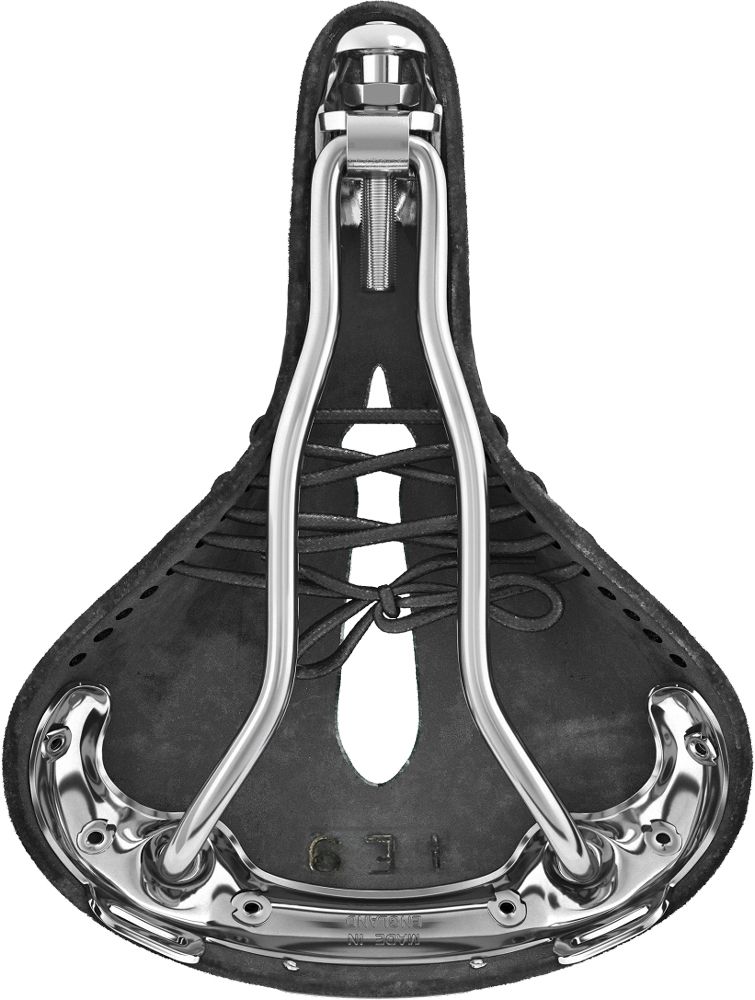 Brooks B17 Short Carved Sattel black kaufen | Bike-Discount
