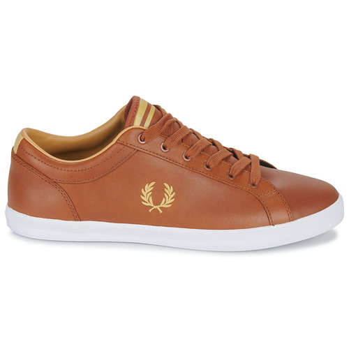Fred Perry - BASELINE LEATHER - Marron