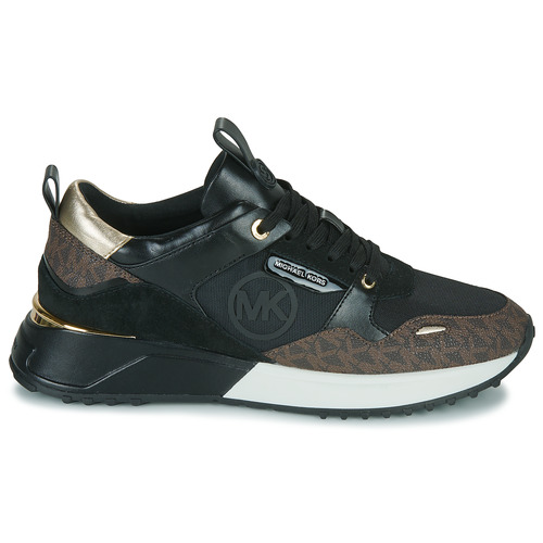 MICHAEL Michael Kors - THEO TRAINER Negro / Marrón / Oro