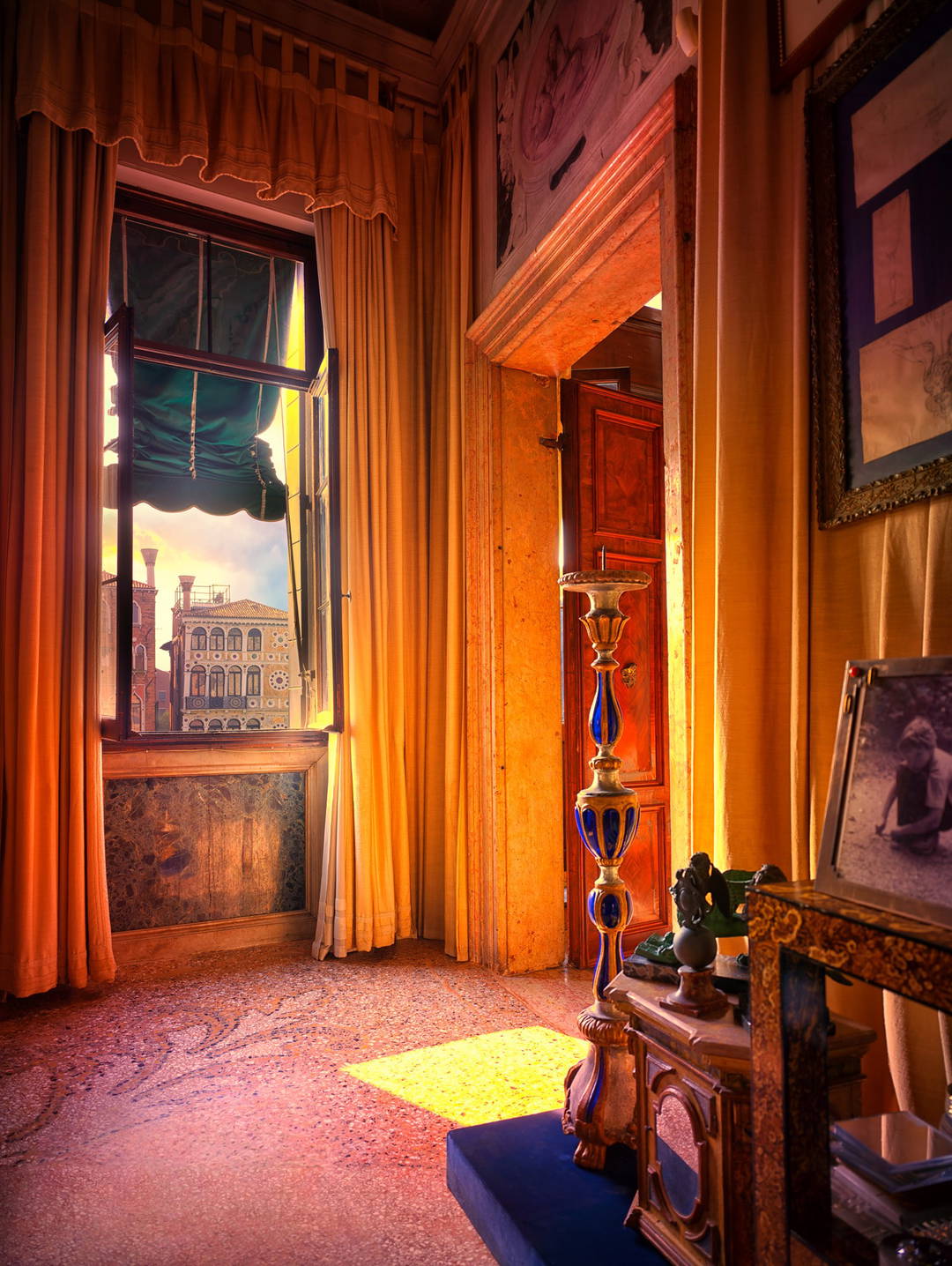 Palazzo Barbarigo V by Werner Pawlok - Limited Edition. Edition of: 150. Signed.