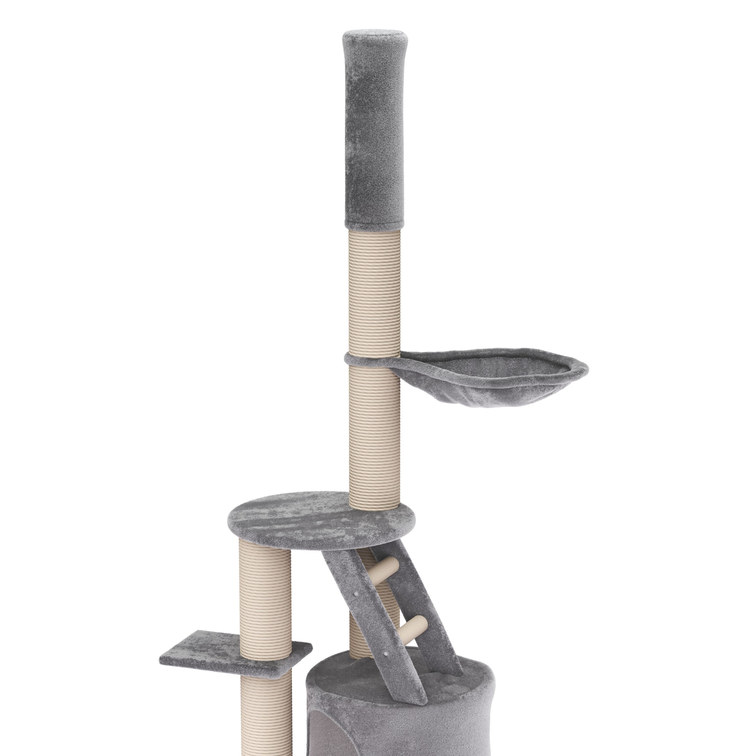 Katzenbaum BALU 265 cm grau