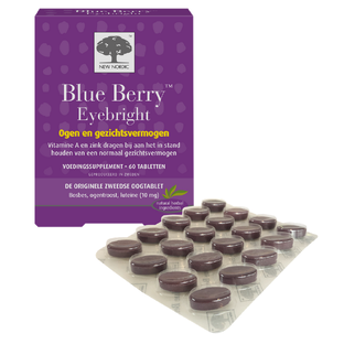 New Nordic Blue Berry Eyebright Tabletten 60TB