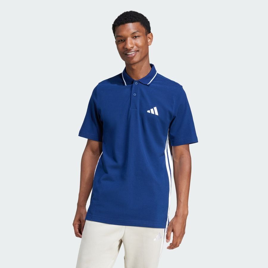 Adidas Polo piqué 3 bandes Essentials