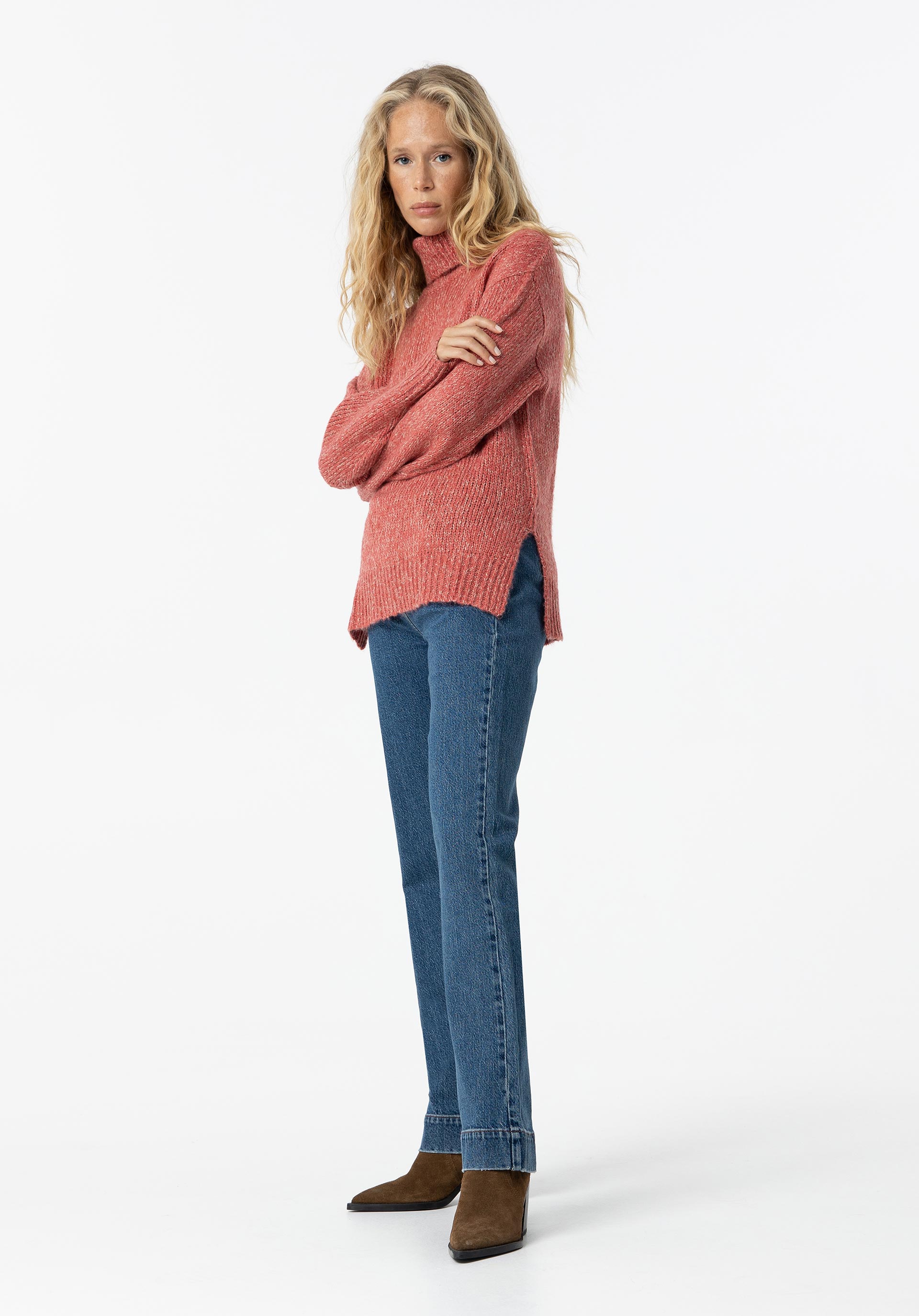 Camisola de Malha Mesclada