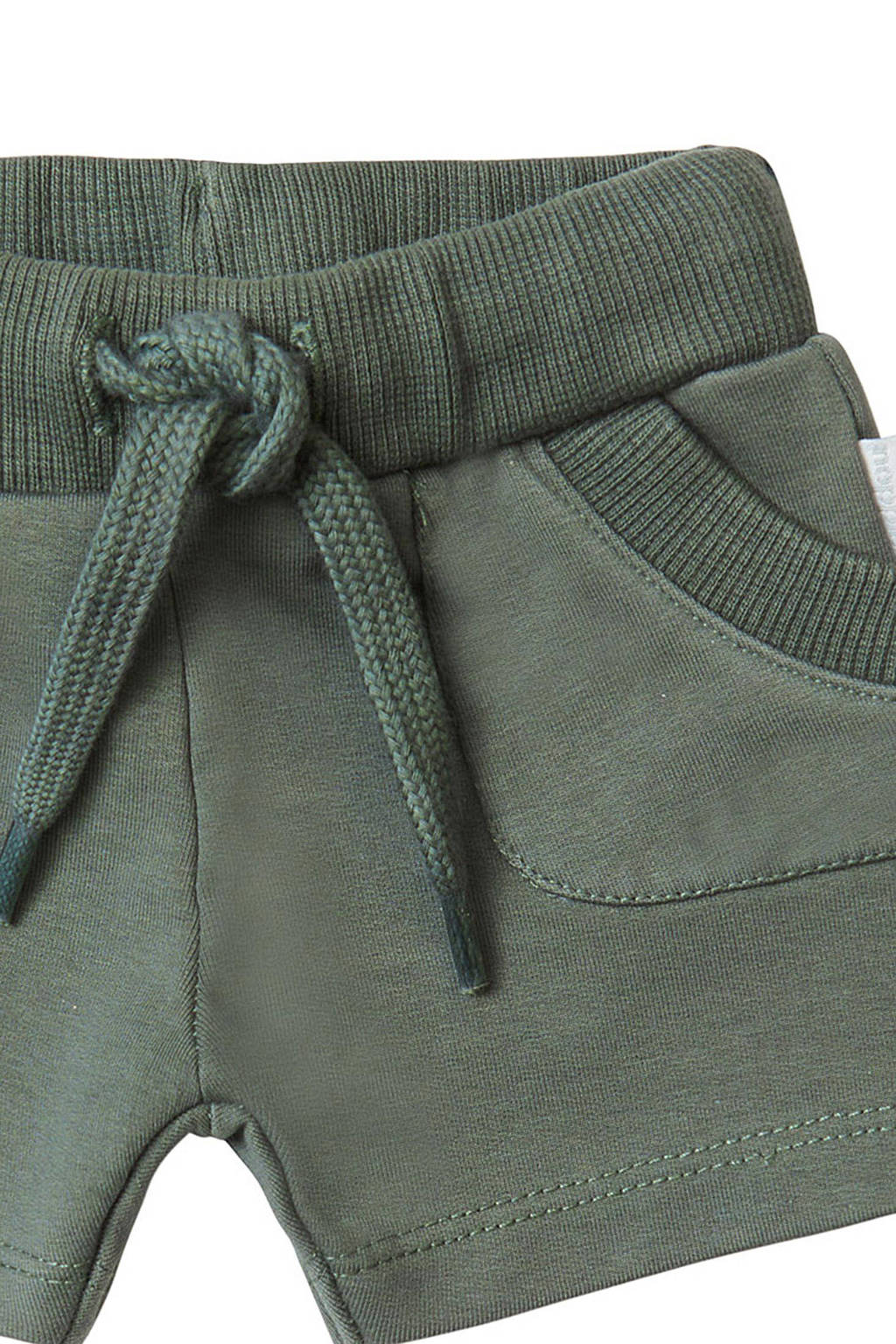 Noppies baby regular fit sweatshort groen