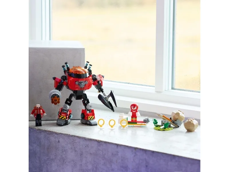 LEGO Sonic 77005 Knuckles mod dr. Eggmans Egg Crusher-mech