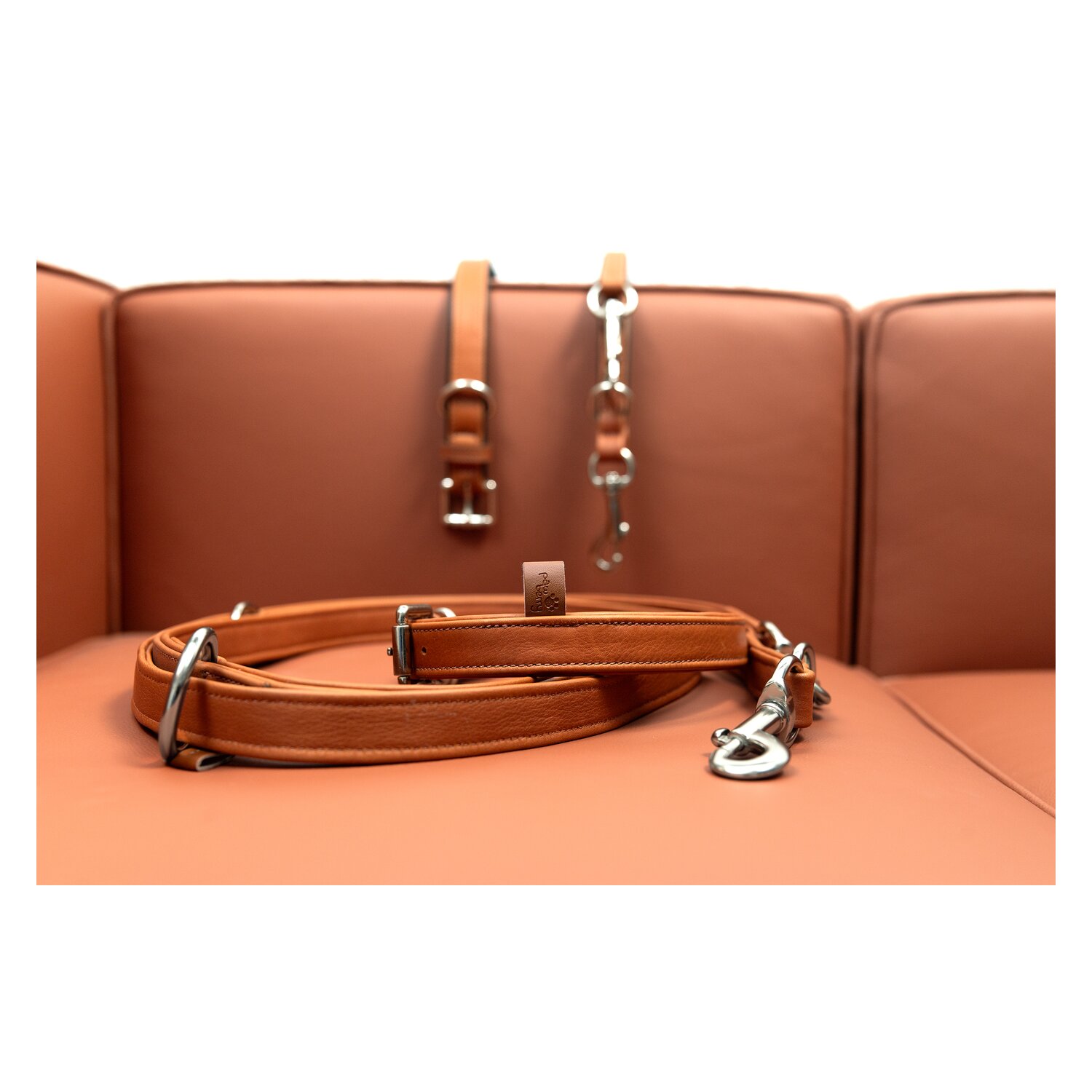 pawberry Hundeleine Melun  - tan/tan