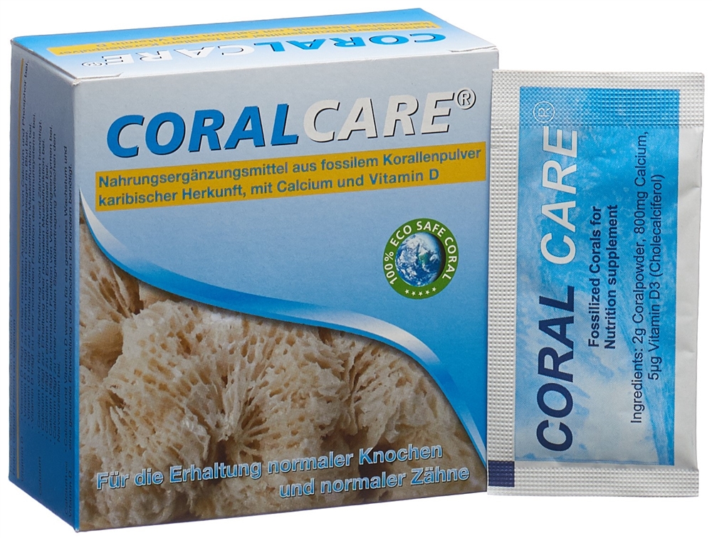 CORALCARE Coralcalcium Karibik   Vitamin D3 Btl 30 Stk
