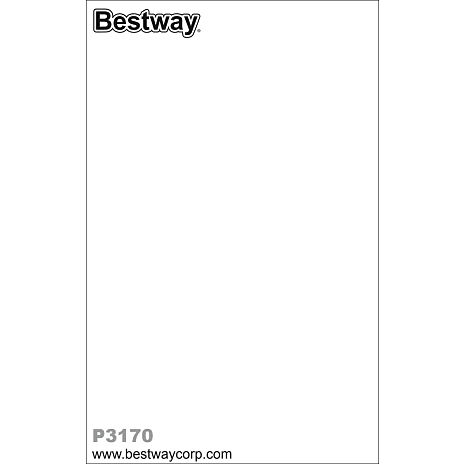 Bestway dobbelt luftmadras