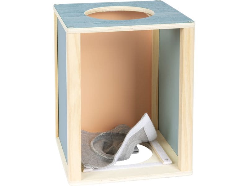 small foot Fühlbox Sensory Grosse Fühlkiste mit zwei Armöffnungen zum Hineingreifen und Berühren von Gegenständen