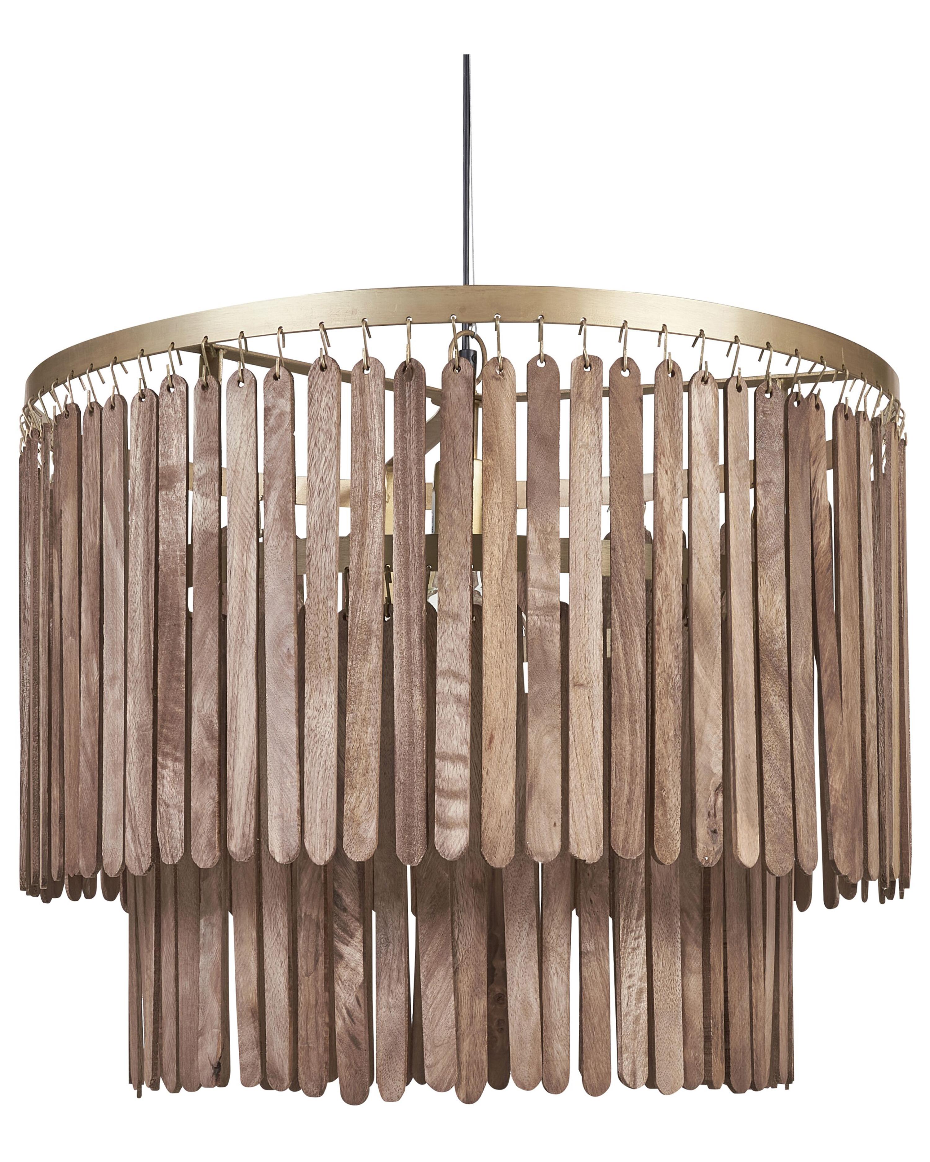Hanglamp KAVERI Mangohout Bruin
