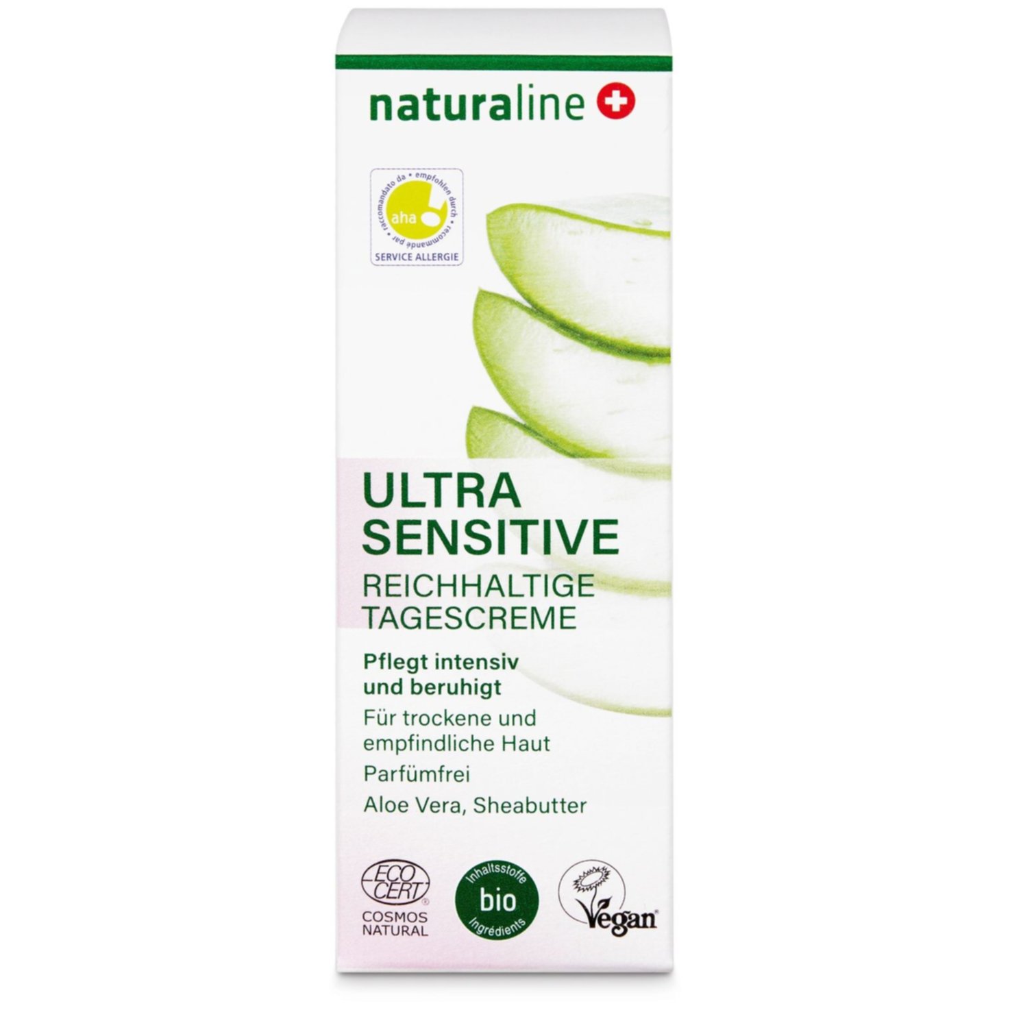 Naturaline Ultra Sensitive Hydro reichhaltige Tagescreme 50ML
