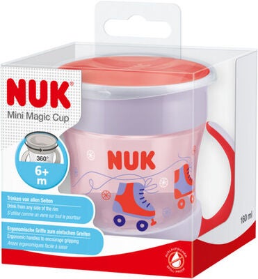 NUK Evolution Mini Magic Kopp, Rødt