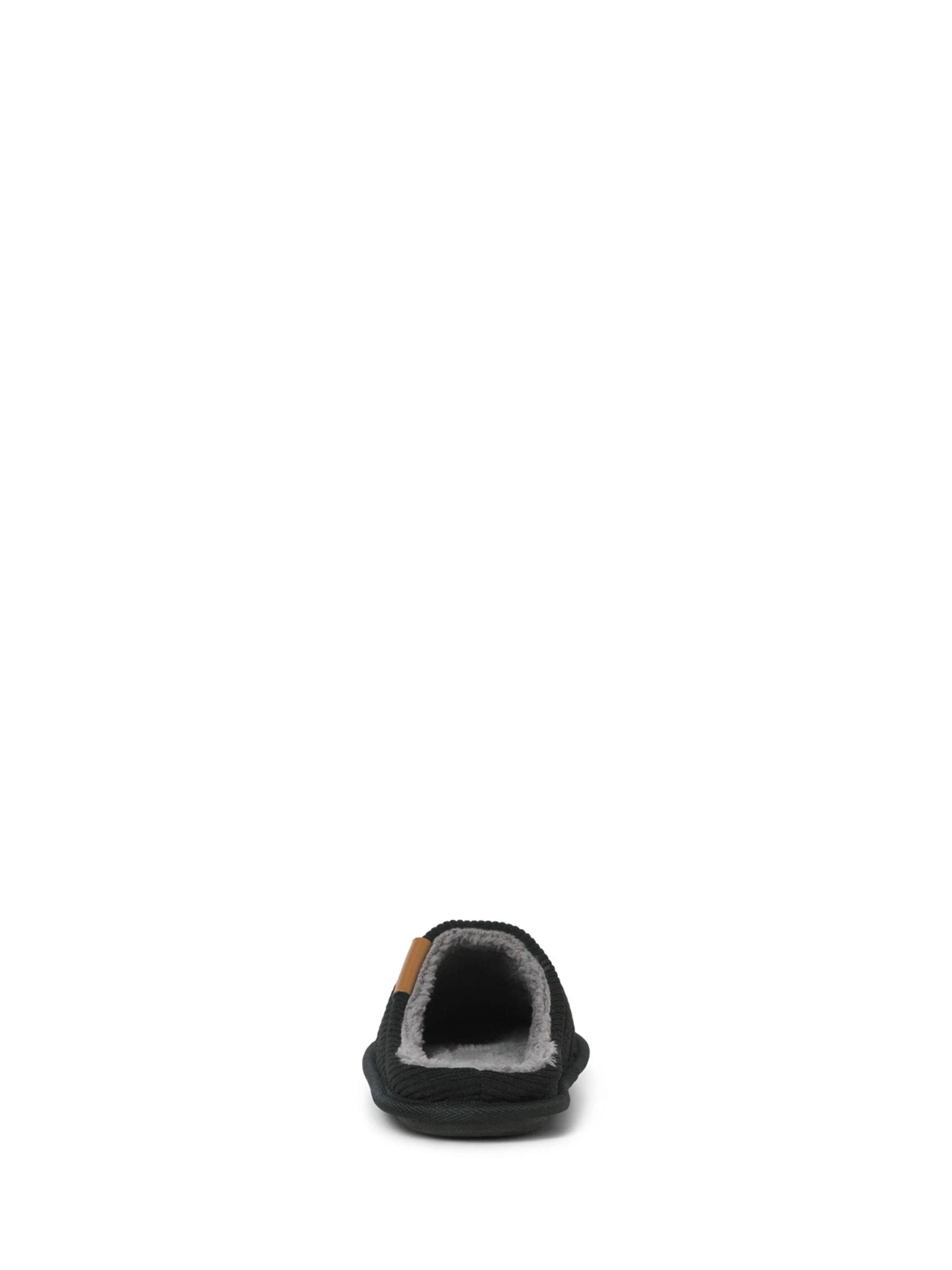 Zwart - JACK & JONES Corduroy Mule Slippers