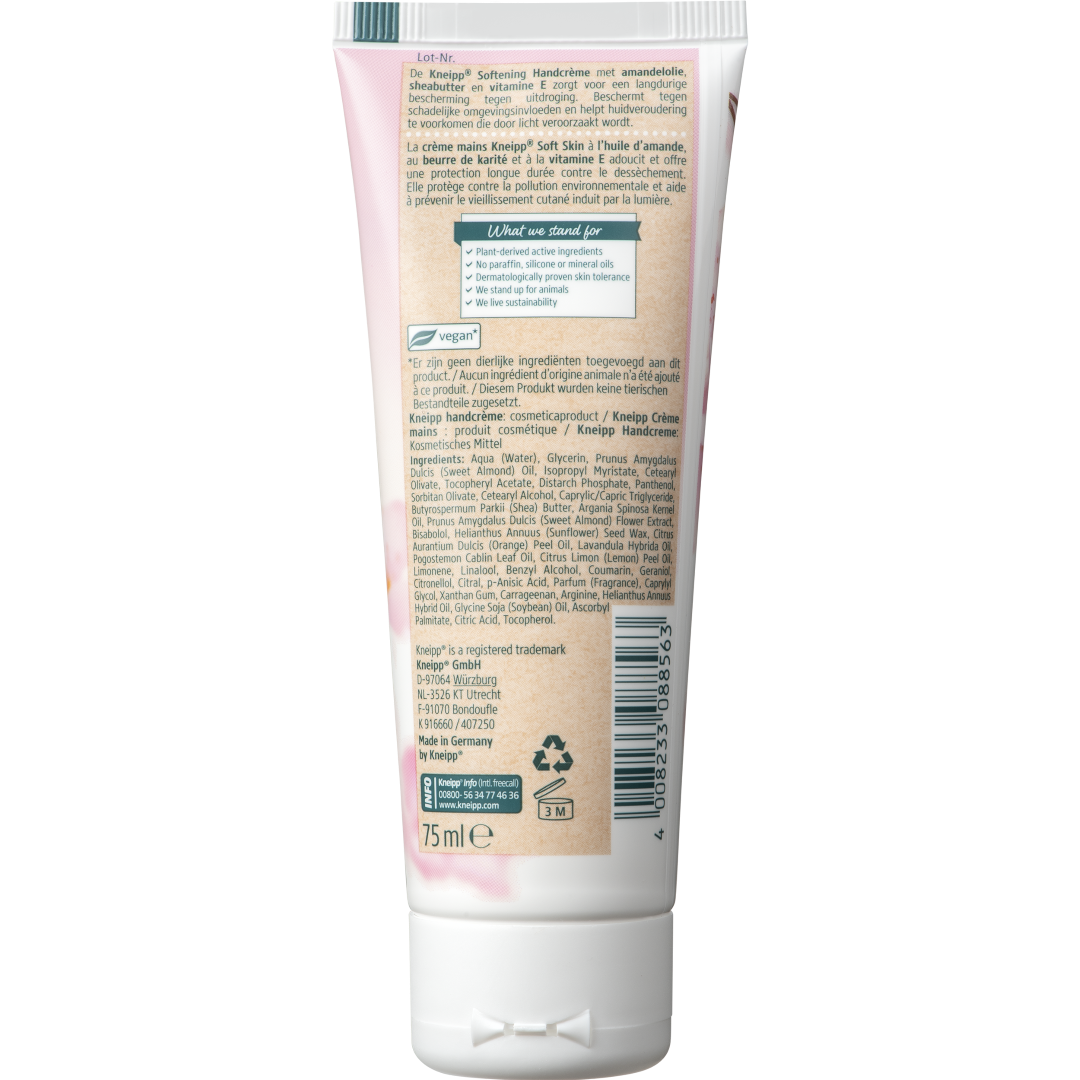 Kneipp Handcreme softening amandel (75 ml)