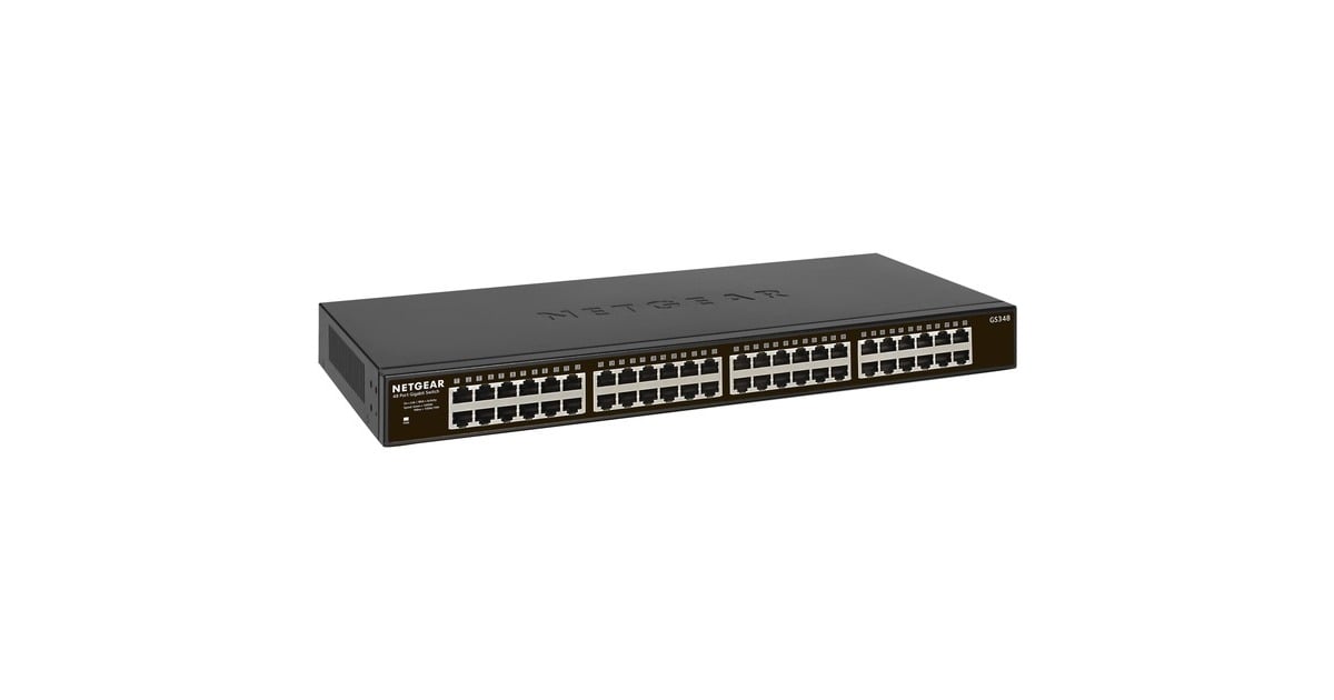 NetgearGS348 SOHO Ethernet switch