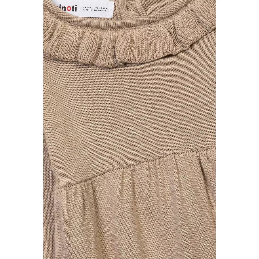 MINOTI Rüschenkleid Steingrau