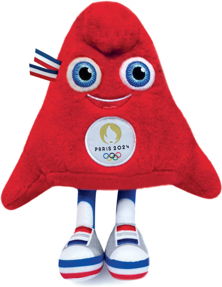 PELUCHE MASCOTTE OFFICIELLE JEUX OLYMPIQUES PARIS 2024 - 23 CM