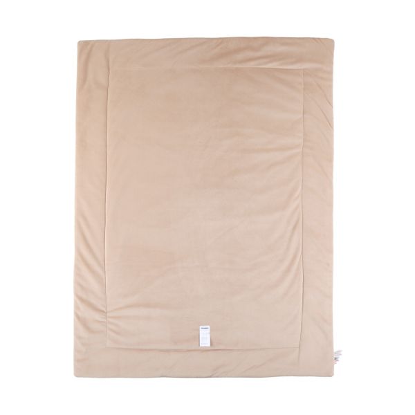 Noukie's F&O Deken - 75 x 100 cm - Veloudoux - Beige/Wit