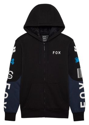Sweat à Capuche Fox Zip RS Blocked Sasquatch Noir