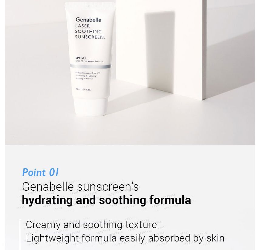 Genabelle - Laserverzachtende zonnebrandcrème