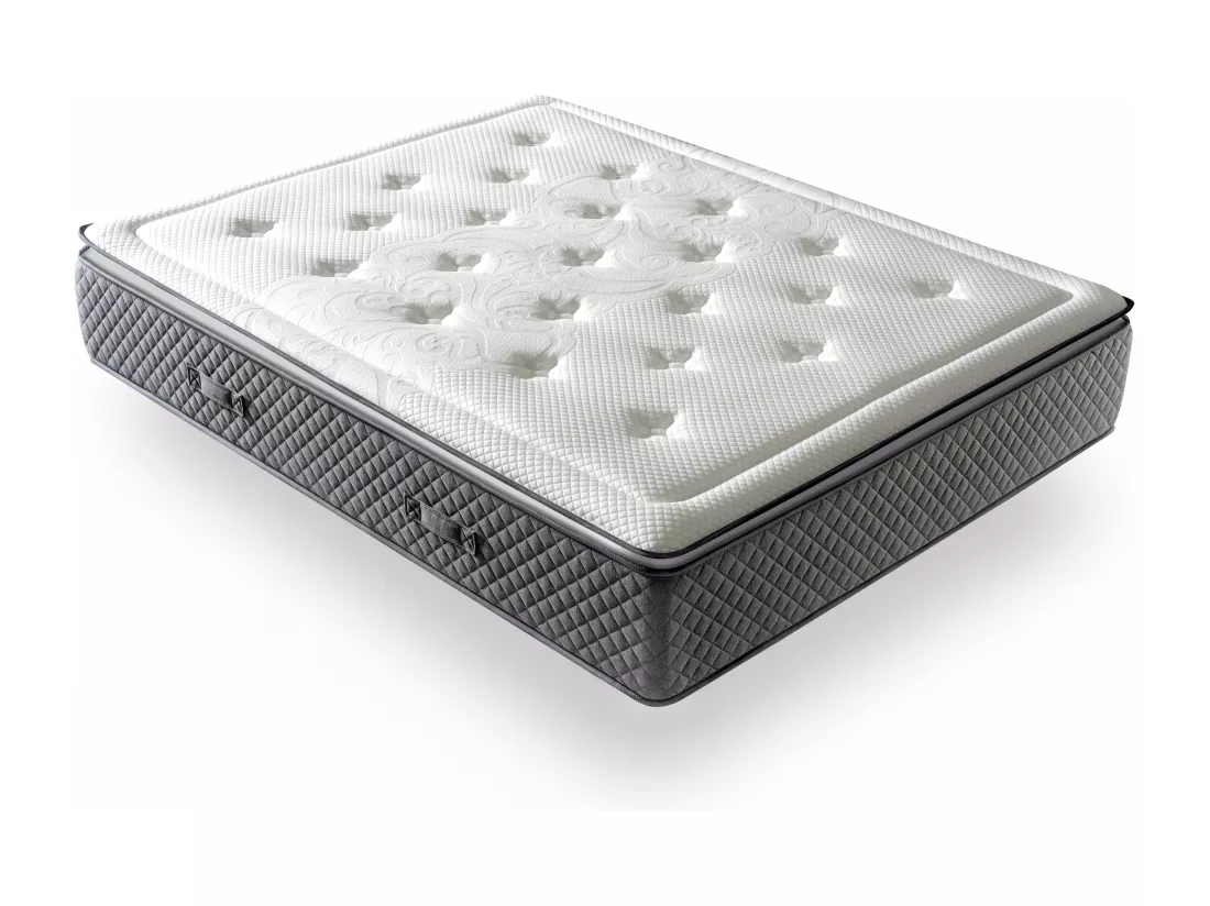 Matelas Mousse 90x190 Amsterdam - Ferme - Réversible - Côté Été/hiver - H30 Cm