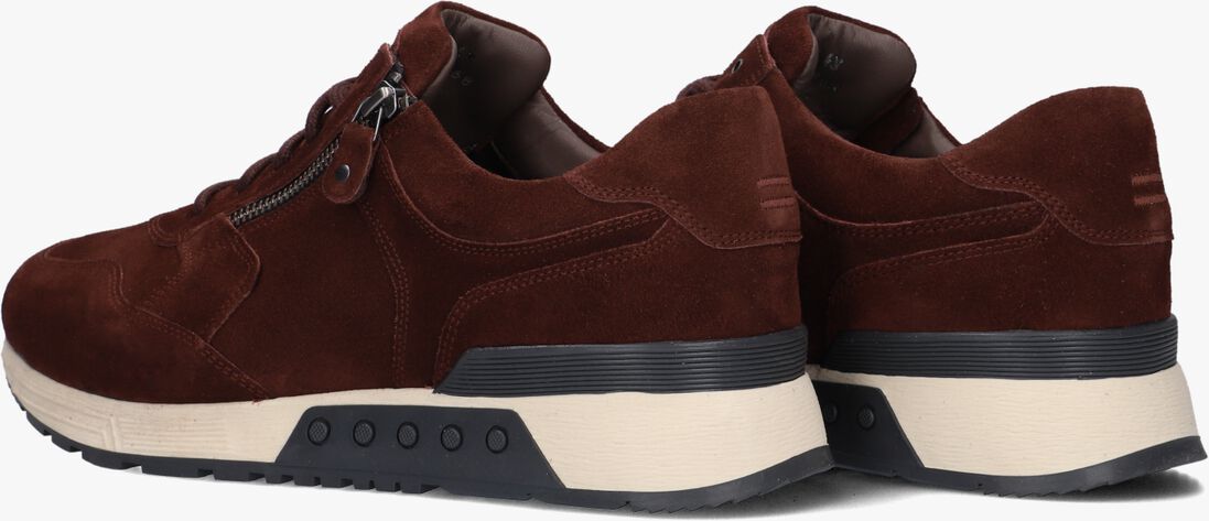 bruine greve lage sneakers haarlem k
