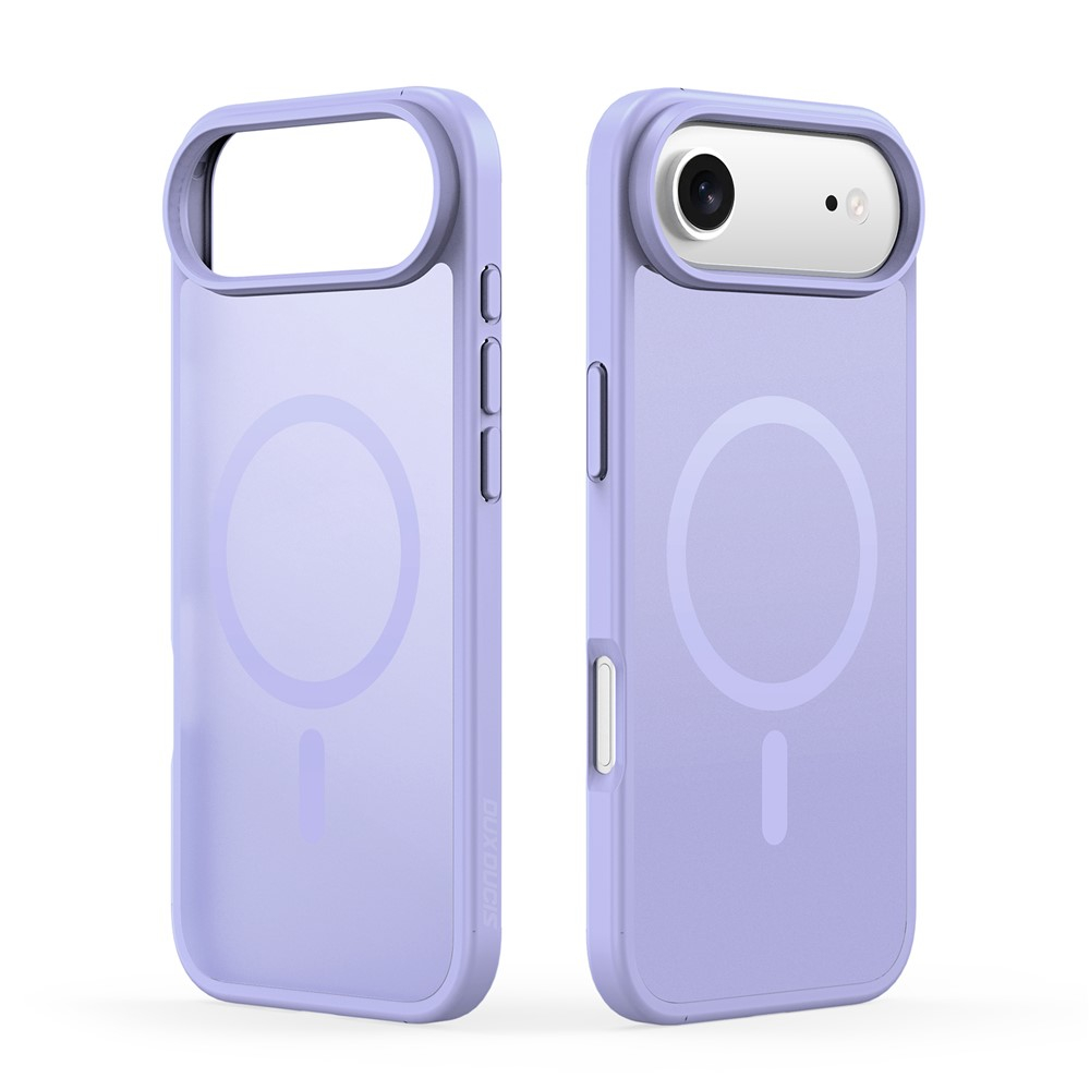 iPhone Air MagSafe Hybrid Hardcase Hülle mit TPU Bumper - Lila