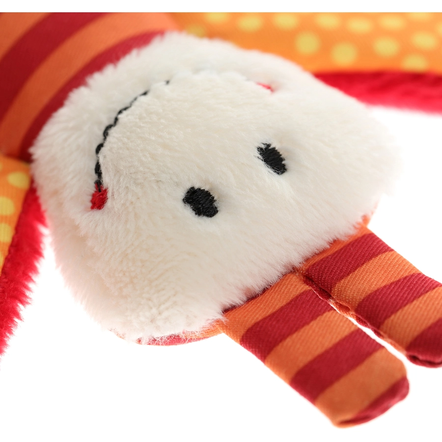 sigikid® Greifring Knister-Schmetterling orange Red Stars Collection