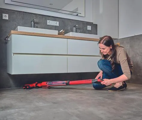 Einhell CLEANEXXO, Laminat, Fliser, Træ, Våd, 400 ml, Rød, Kasse, 2,5 kg - SOLO