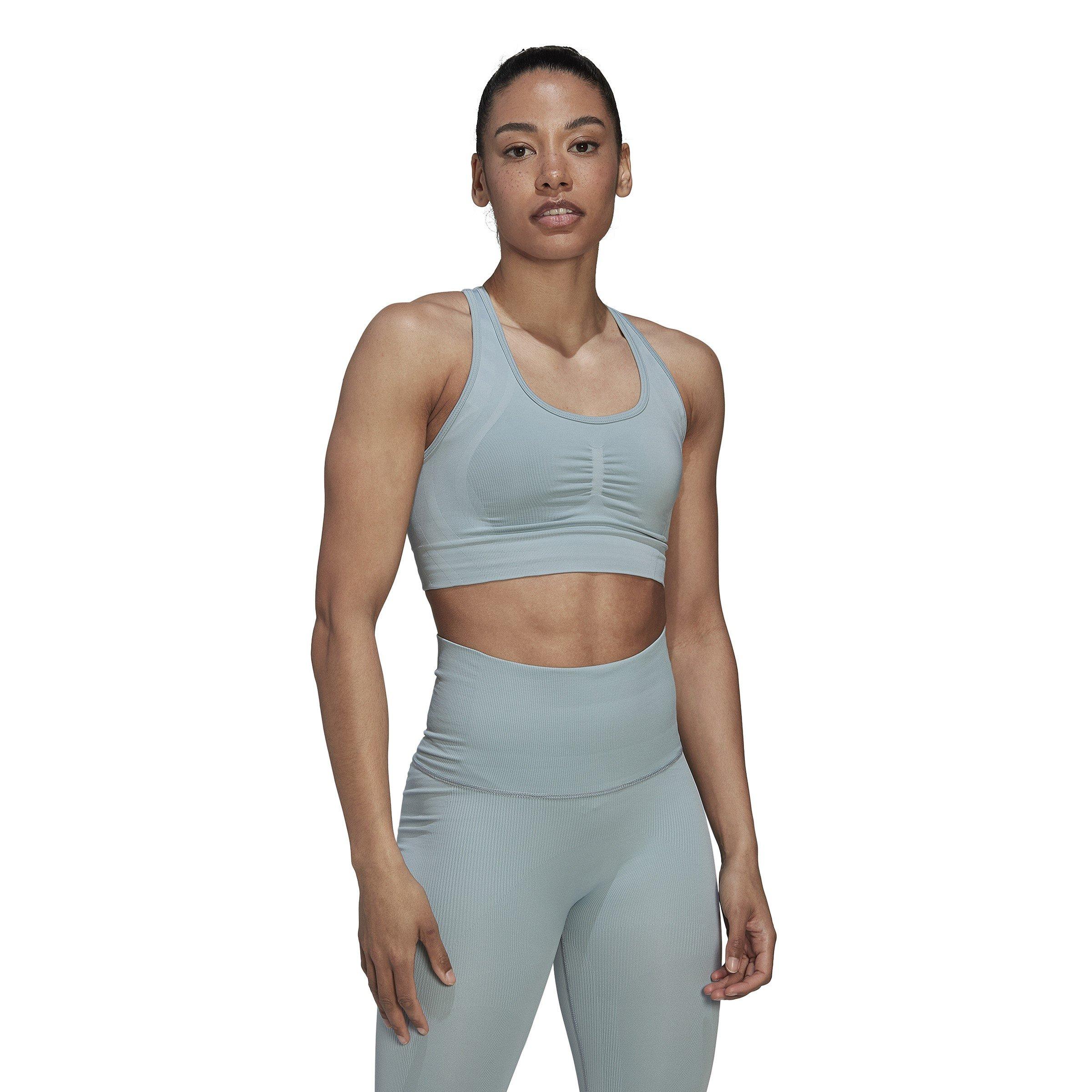 adidas Studio Two Tone Sports Bra Womens