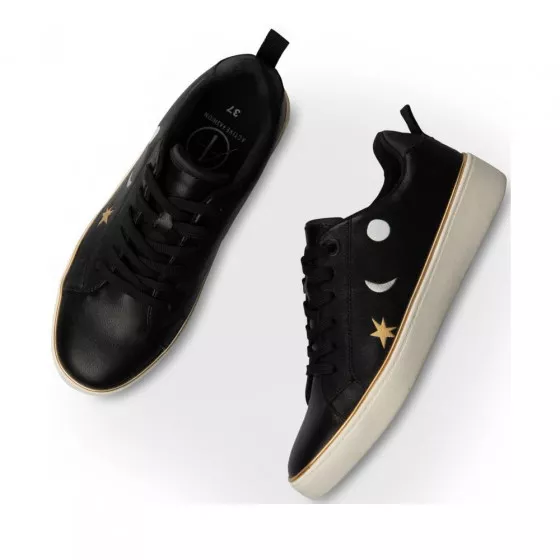 Baskets NOIR ACTIVE FASHION