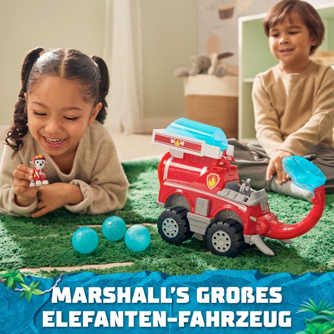 Paw Patrol - Jungle Pups - Marshalls Elefanten Rettungsfahrzeug