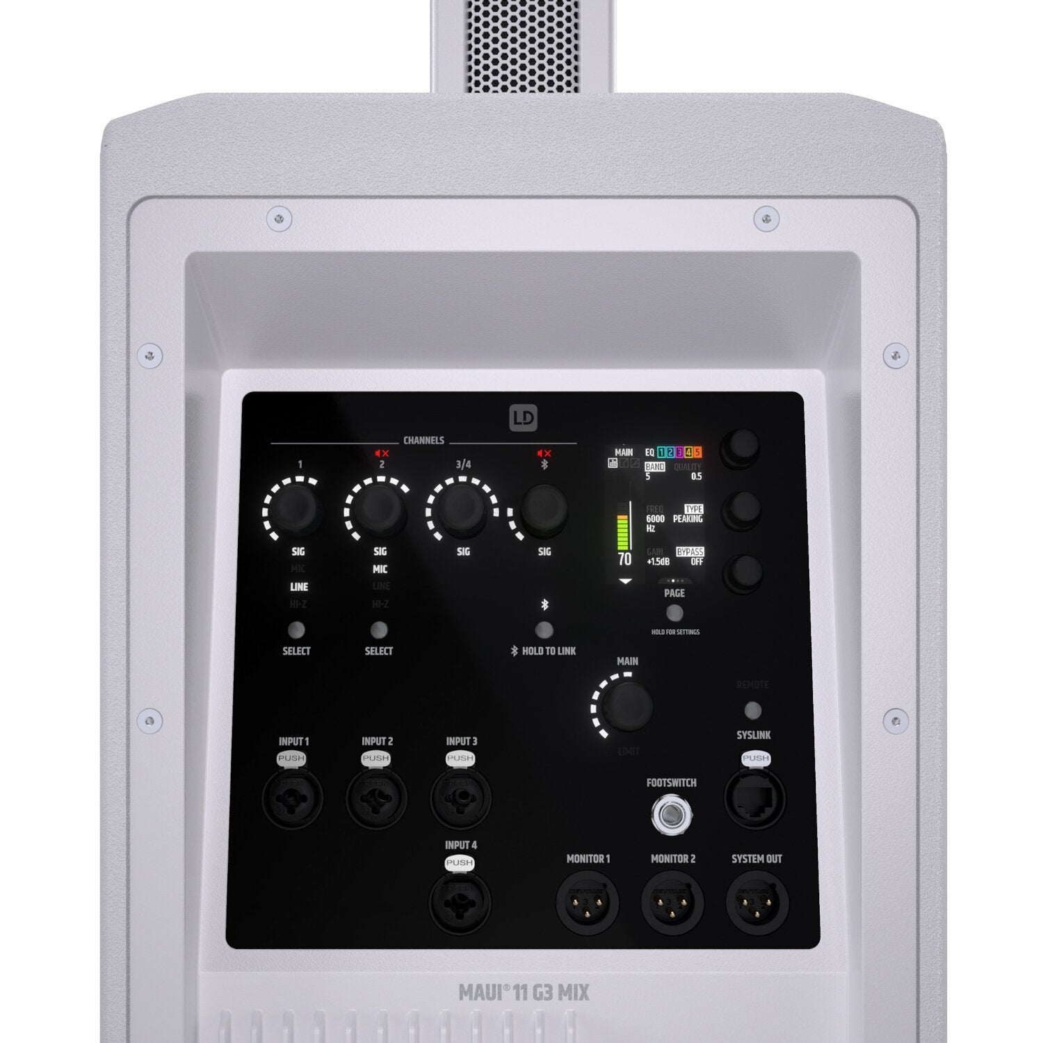 LD Systems MAUI 11 G3 MIX W cardioïde zuilsysteem 1460 Watt