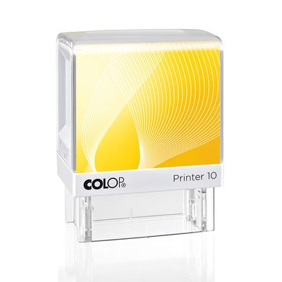 Colop Printer 10 - Tampon personnalisable - 3 lignes - format rectangulaire
